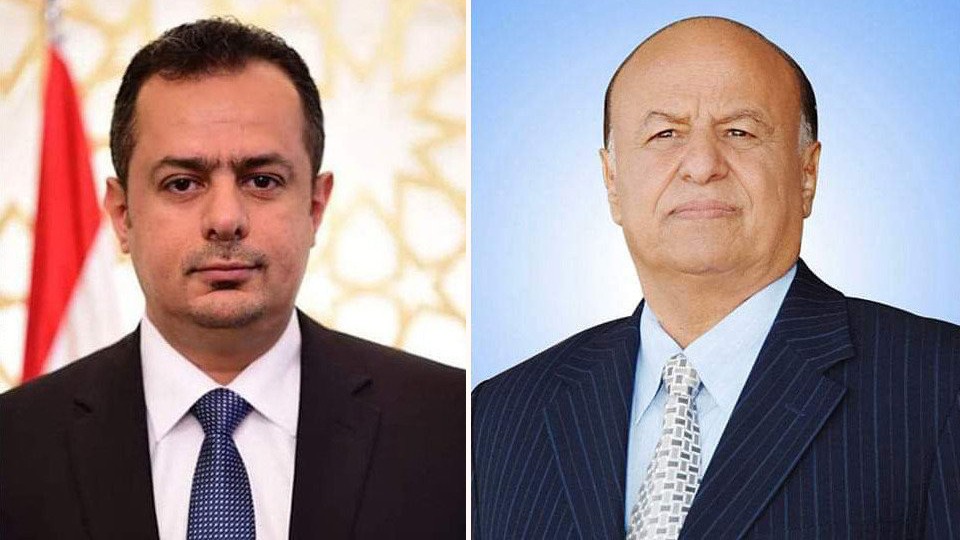 فخامة الرئيس عبدربه منصور هادي ورئيس الوزراء د. معين عبدالملك