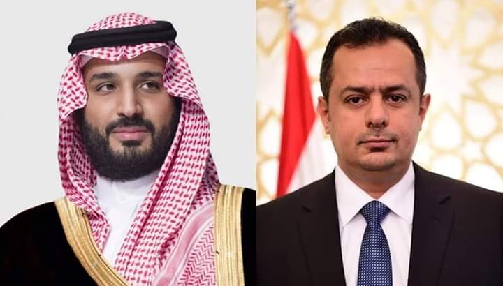رئيس الوزراء مع ولي العهد السعودي
