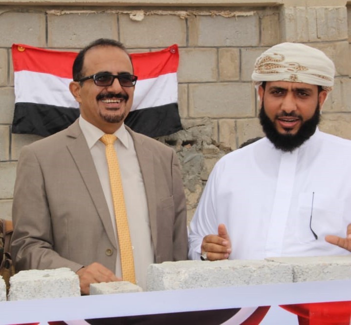وزير الصحة خلال وضع حجر الأساس