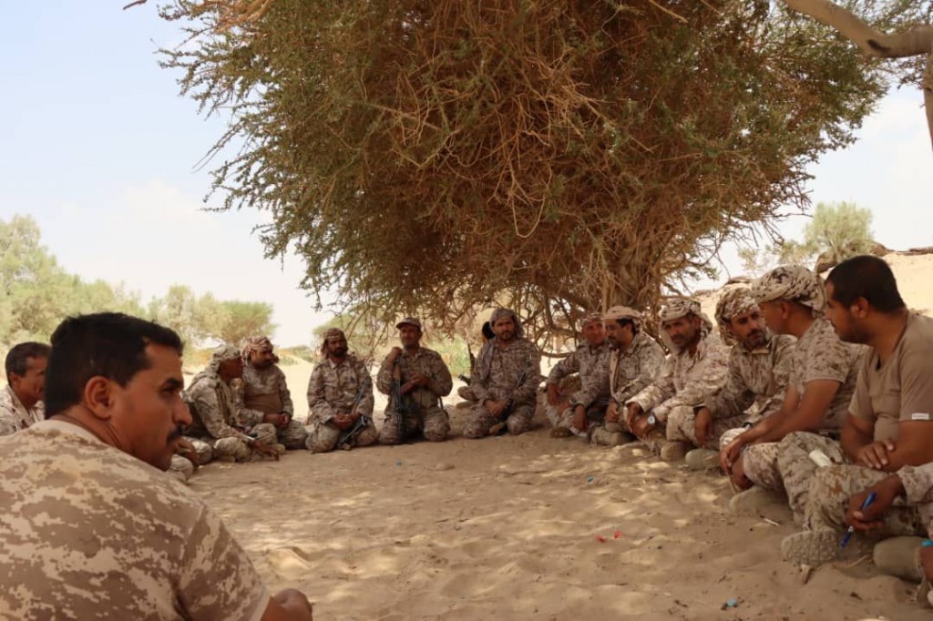 رئيس هيئة الأركان خلال زيارته التفقدية