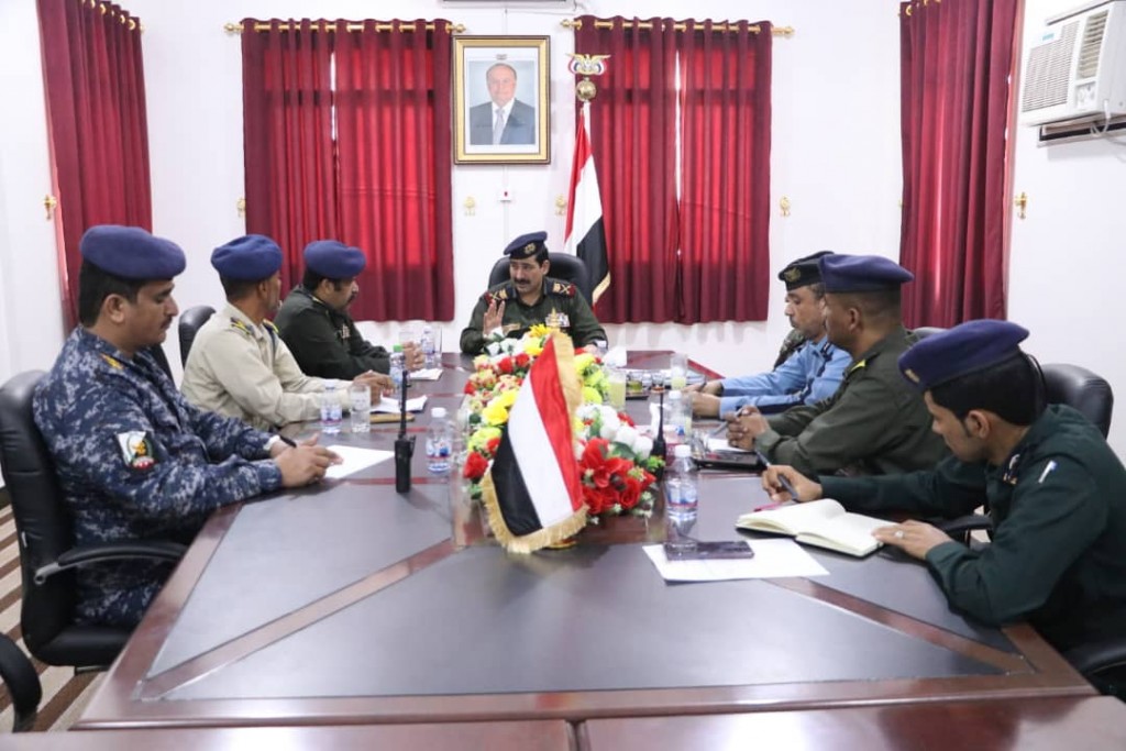 وزير الداخلية خلال اللقاء