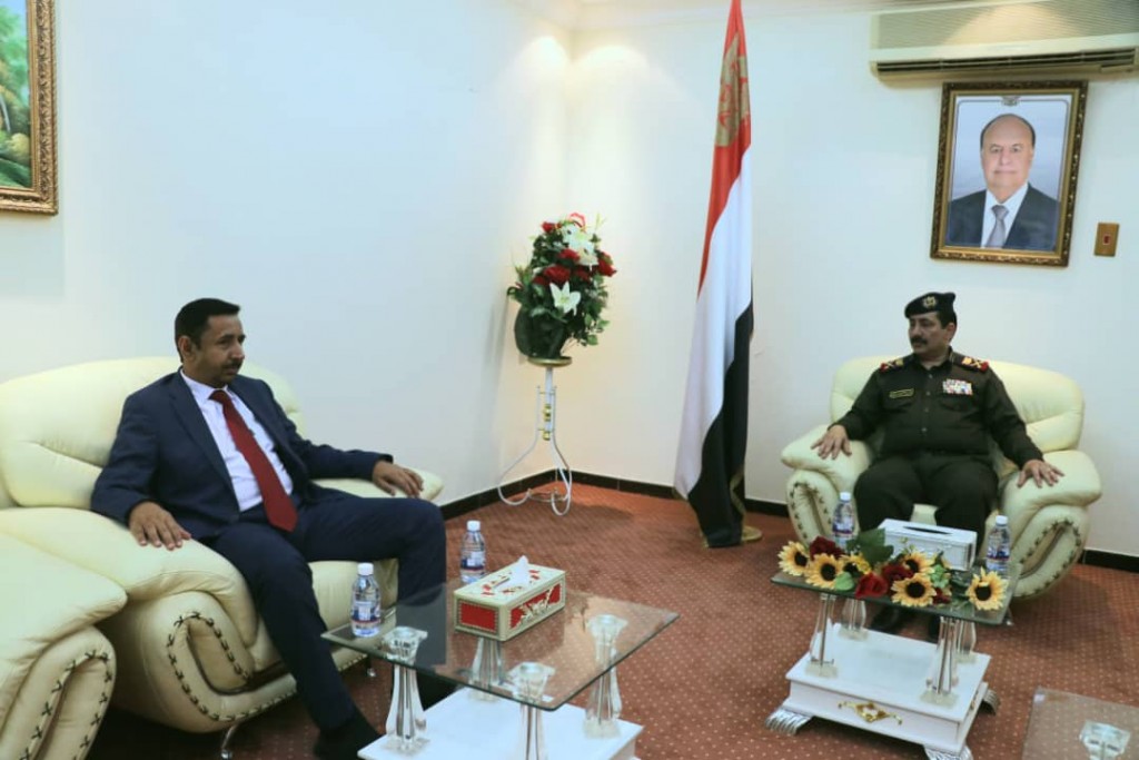 وزير الداخلية خلال اللقاء
