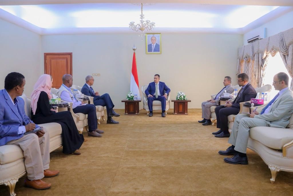 رئيس الوزراء خلال اللقاء