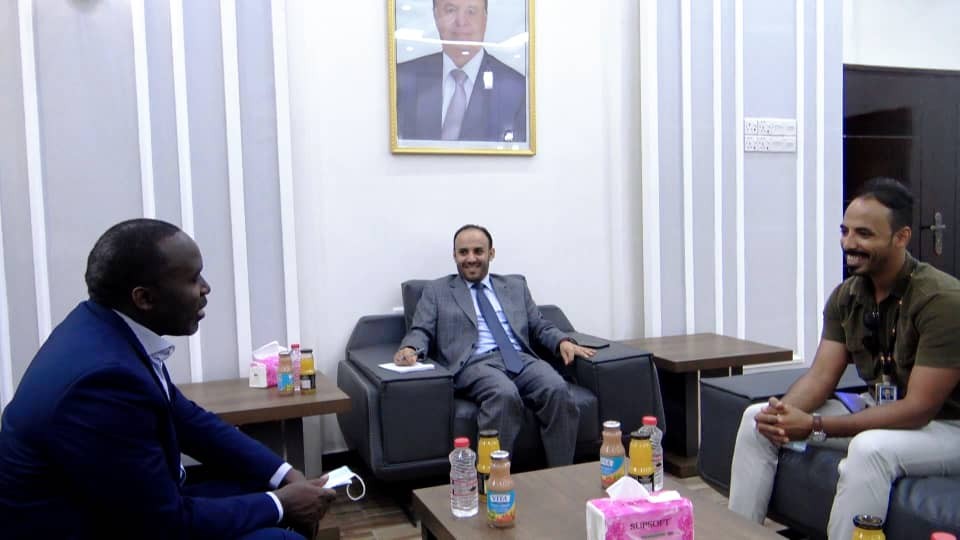 نائب وزير الشباب والرياضة خلال اللقاء