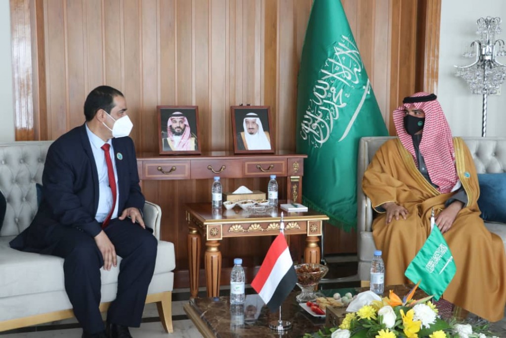 وزير الداخلية مع نظيره السعودي