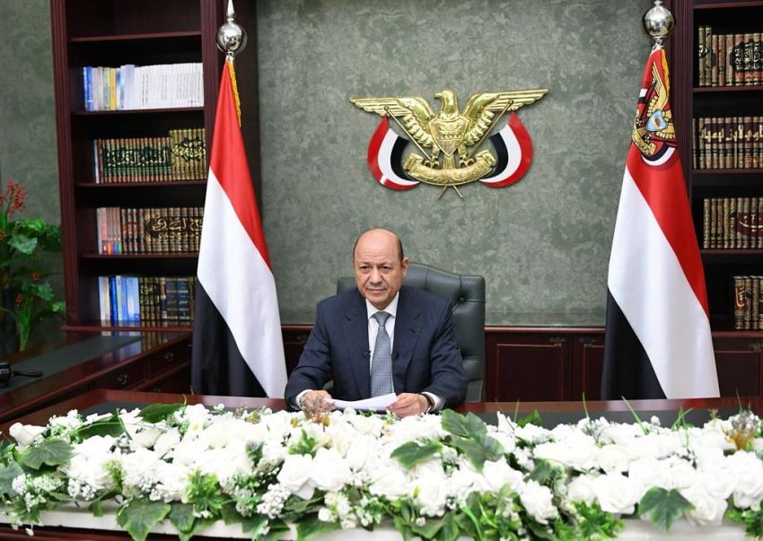 رئيس مجلس القيادة الرئاسي