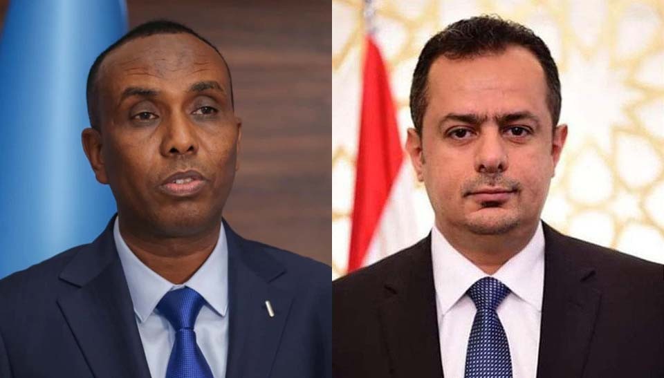 رئيس الوزراء ونظيره الصومالي