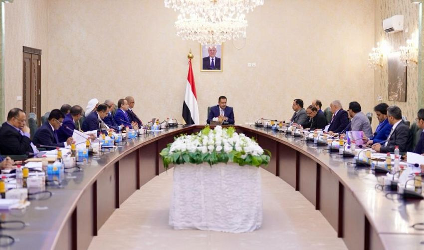 اجتماع مجلس الوزراء برئاسة رئيس المجلس الدكتور معين عبدالملك