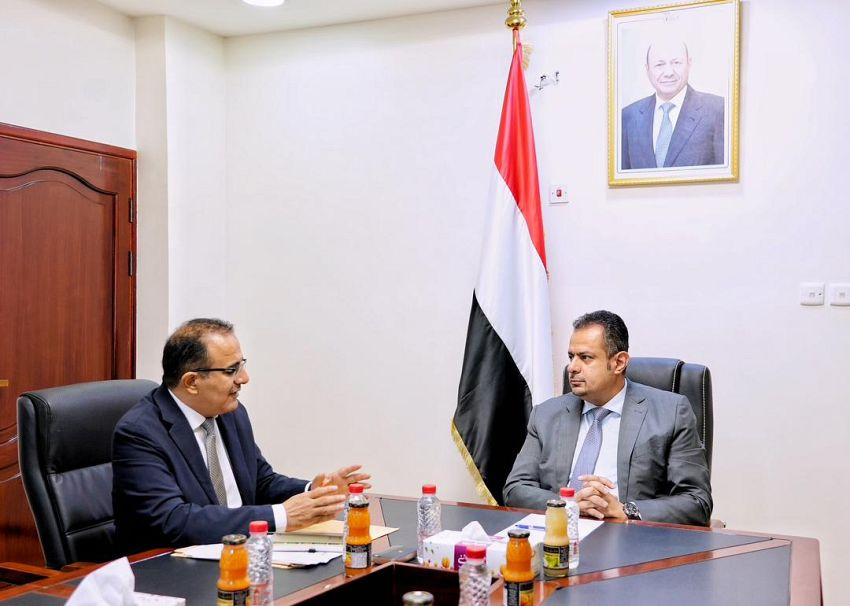 رئيس الوزراء خلال اللقاء