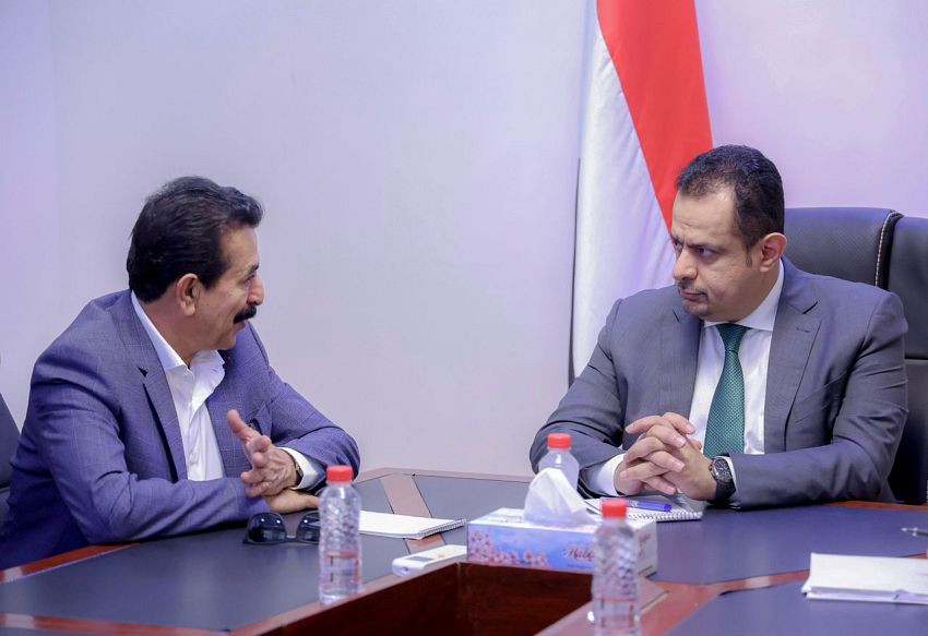 رئيس الوزراء خلال اللقاء