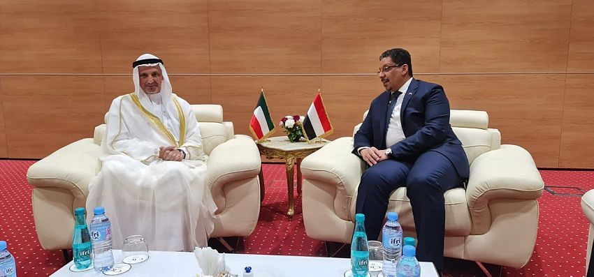 وزير الخارجية خلال اللقاء