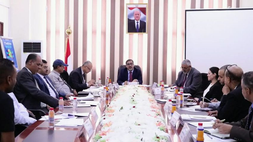 وزير العدل خلال اللقاء
