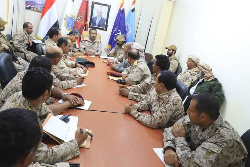 رئيس هيئة الأركان خلال اللقاء