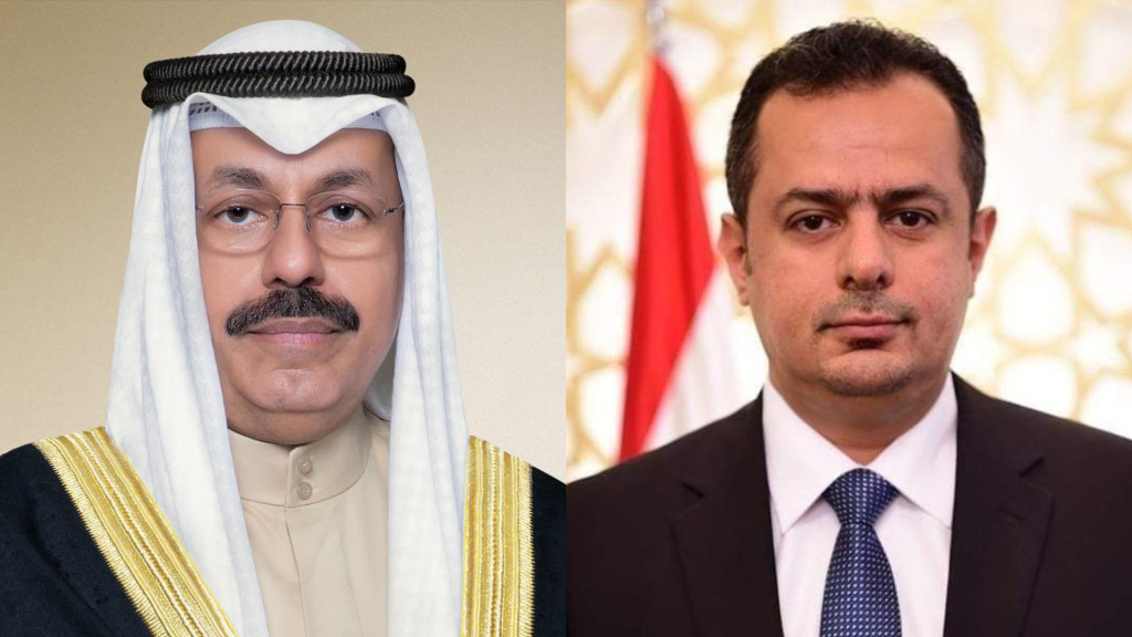 رئيس الوزراء مع نظيره الكويتي