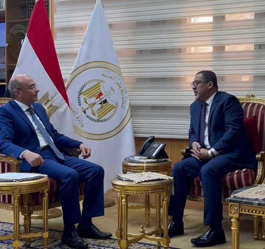 وزير العدل خلال اللقاء