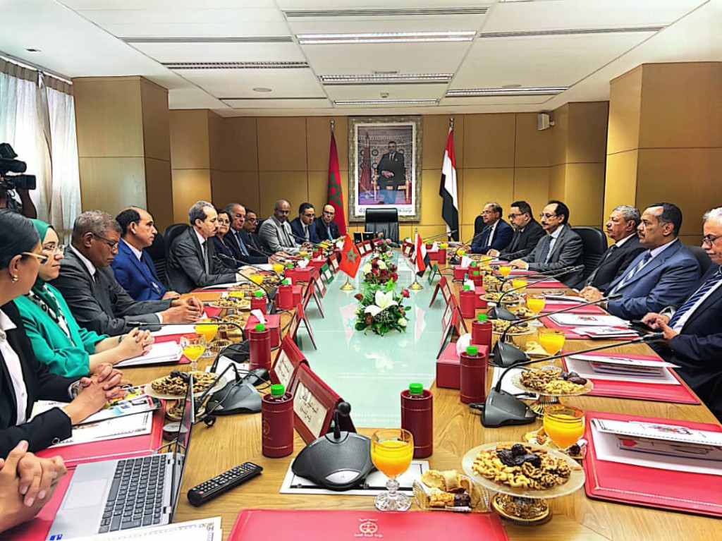 رئيس مجلس القضاء الأعلى يلتقي رئيس النيابة العامة بالمغرب