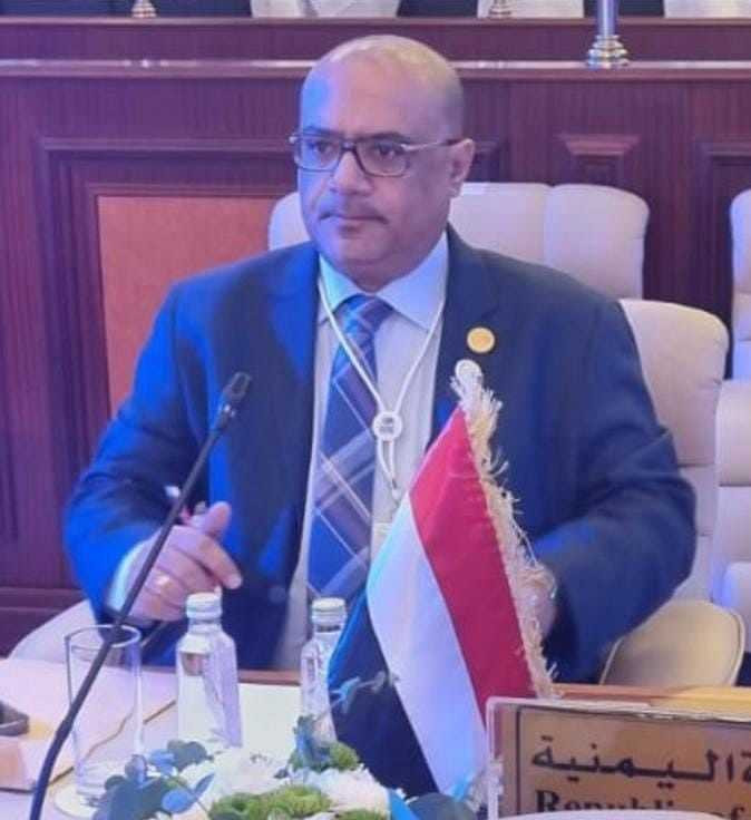 وزير التخطيط خلال المشاركة