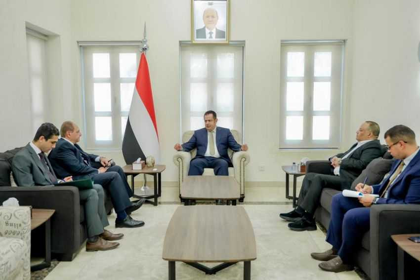 رئيس الوزراء خلال اللقاء