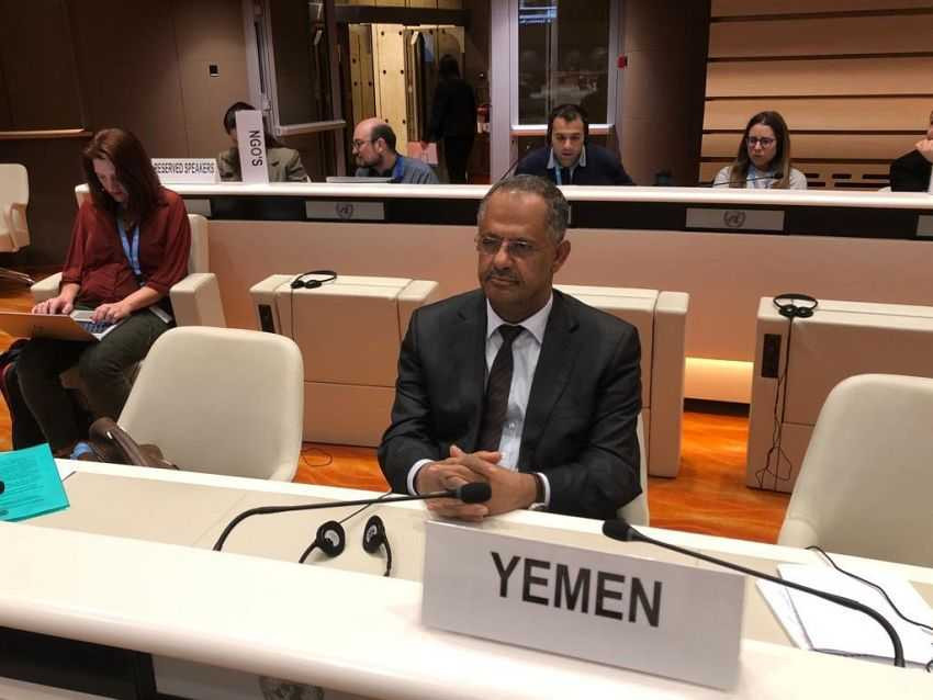 مندوب بلادنا  في جنيف السفير د. علي مجور