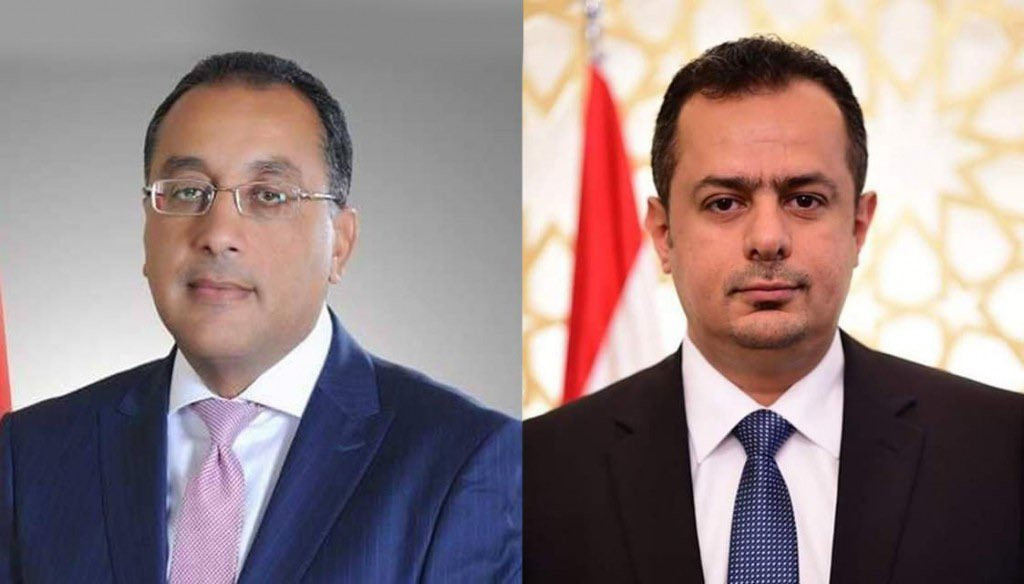 رئيس الوزراء مع نظيره المصري