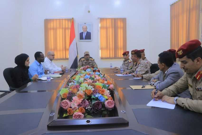 رئيس هيئة الأركان خلال اللقاء