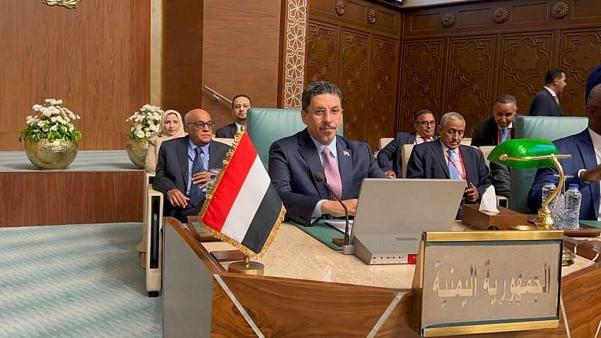 وزير الخارجية خلال المشاركة