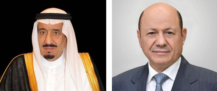 رئيس مجلس القيادة يتلقي برقية تهنئة من خادم الحرمين وولي عهده