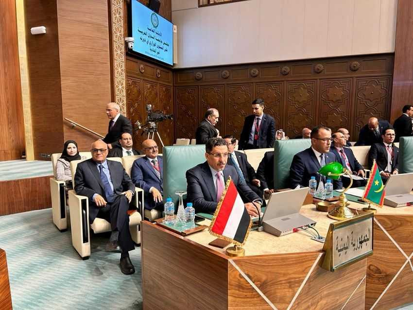 مشاركة وزير الخارجية في الدورة غير العادية لمجلس جامعة الدول العربية