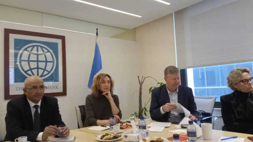 لقاء وزير المياه مع البنك الدولي لبحث قضايا تغير المناخ والتنمية في اليمن