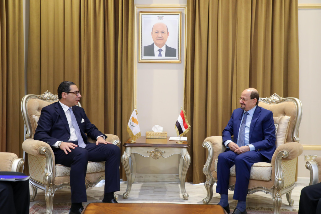 وزير الخارجية يلتقي نظيره القبرصي