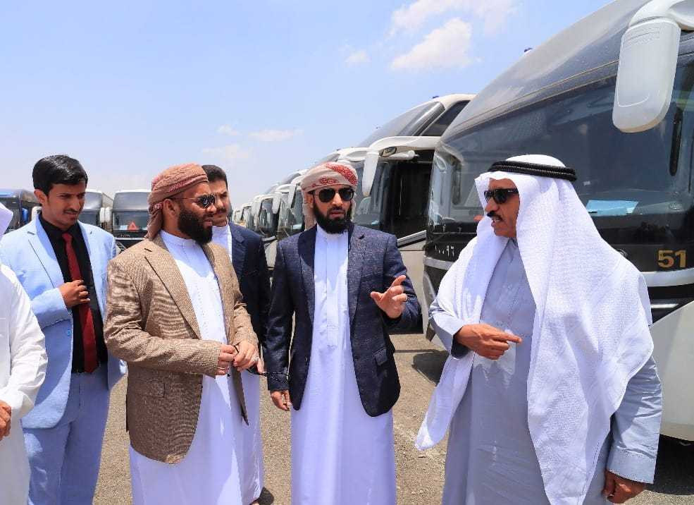 تفقد وزير الأوقاف أسطول باصات نقل حجاج بلادنا بين المشاعر المقدسة
