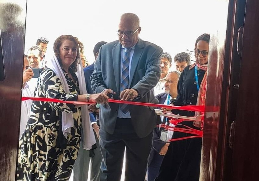 افتتاح المبنى الجديد لبرنامج UNDP بالعاصمة المؤقتة عدن