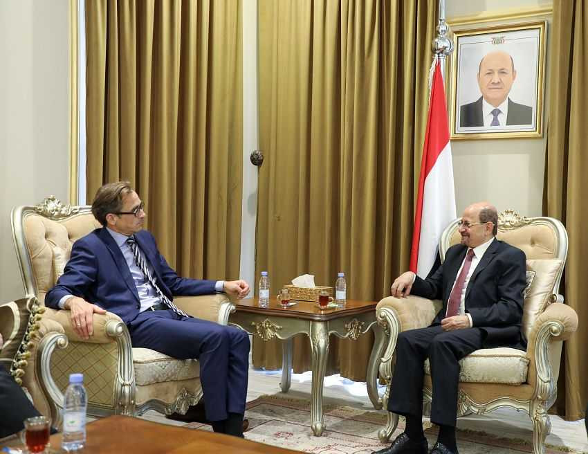 لقاء الوزير الخارجية مع مسؤول في الخارجية الألمانية