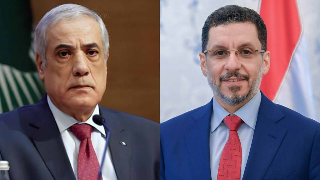 تهنئة رئيس الوزراء لنظيره الجزائري