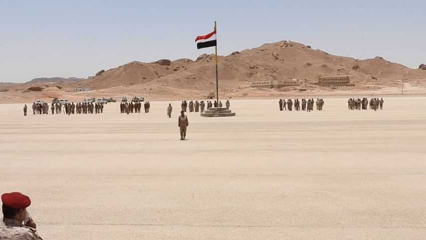 تفقد رئيس الأركان وحدات اللواء 23 ميكا المرابطة في حضرموت