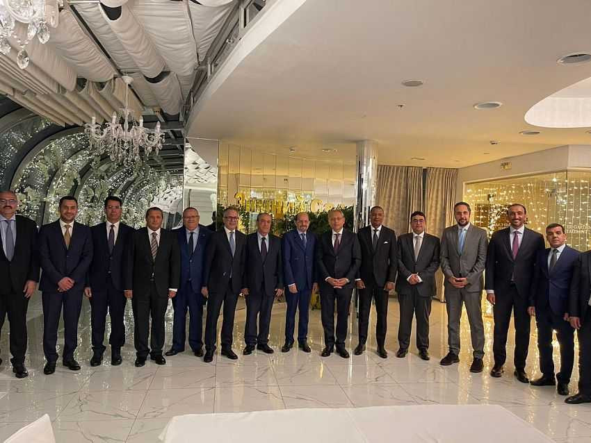 لقاء وزير الخارجية للسفراء العرب المعتمدين لدى روسيا الاتحادية