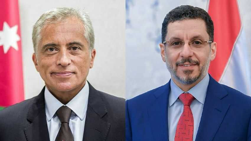 رئيس الوزراء مع نظيره الأردني