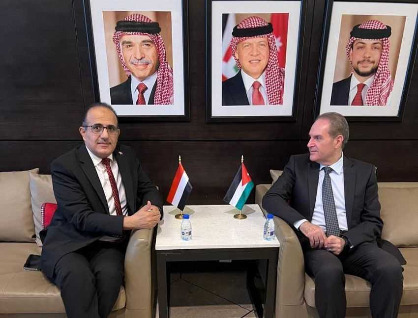 لقاء وزير الصحة مع نظيره الأردني