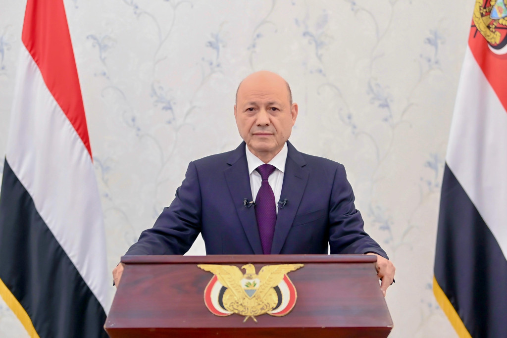 رئيس مجلس القيادة في خطاب للشعب: الدولة ملتزمة بتقديم حياة المدنيين ومصالحهم على الاستعراض الزائف بالقوة (أرشيفية)