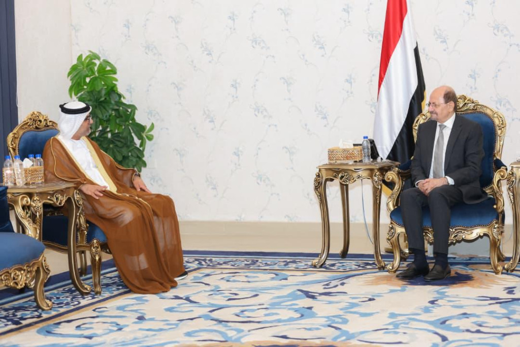 وزير الخارجية يبحث مع السفير الإماراتي تعزيز التعاون في المجالات السياسية والتنموية والخدمية