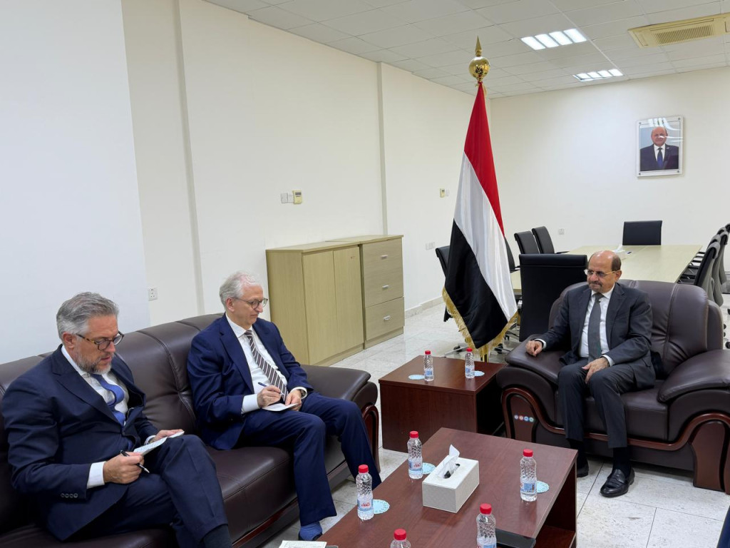 وزير الخارجية يشيد بجهود ألمانيا والاتحاد الأوروبي في اليمن
