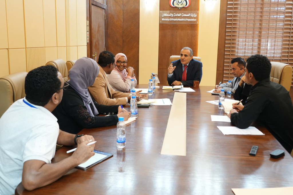 وزير الصحة يبحث مع منظمة الصحة العالمية تعزيز برامج مكافحة الأمراض