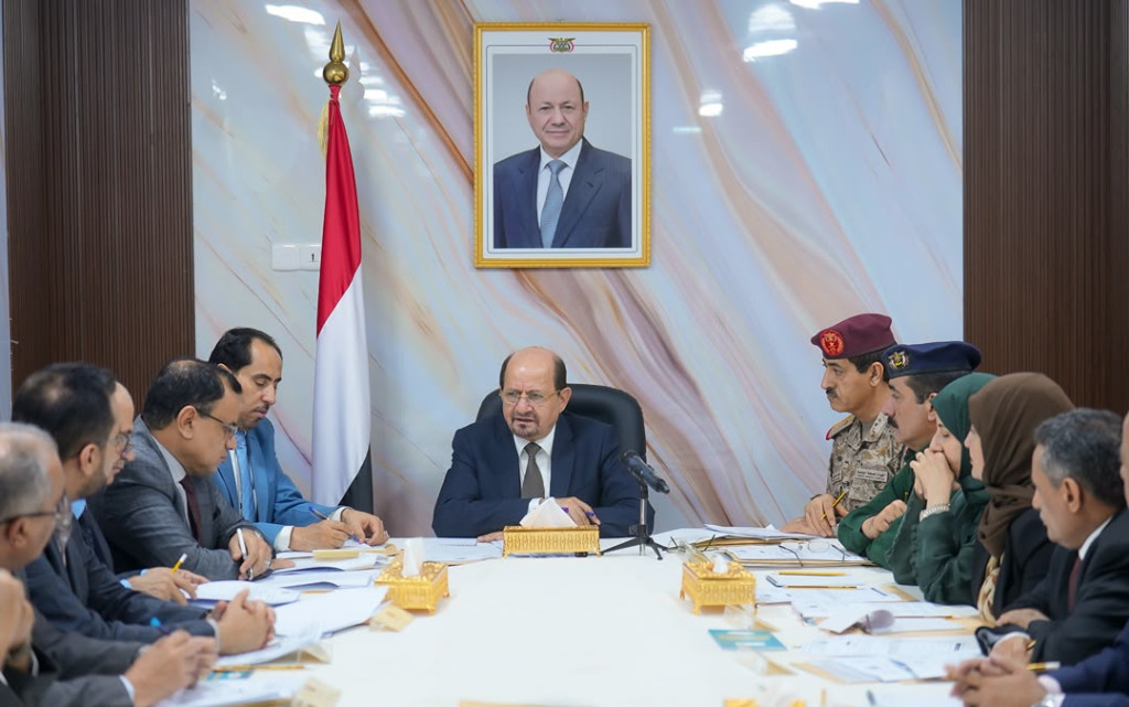 اجتماع مجلس الوزراء برئاسة رئيس المجلس الدكتور شائع محسن الزنداني